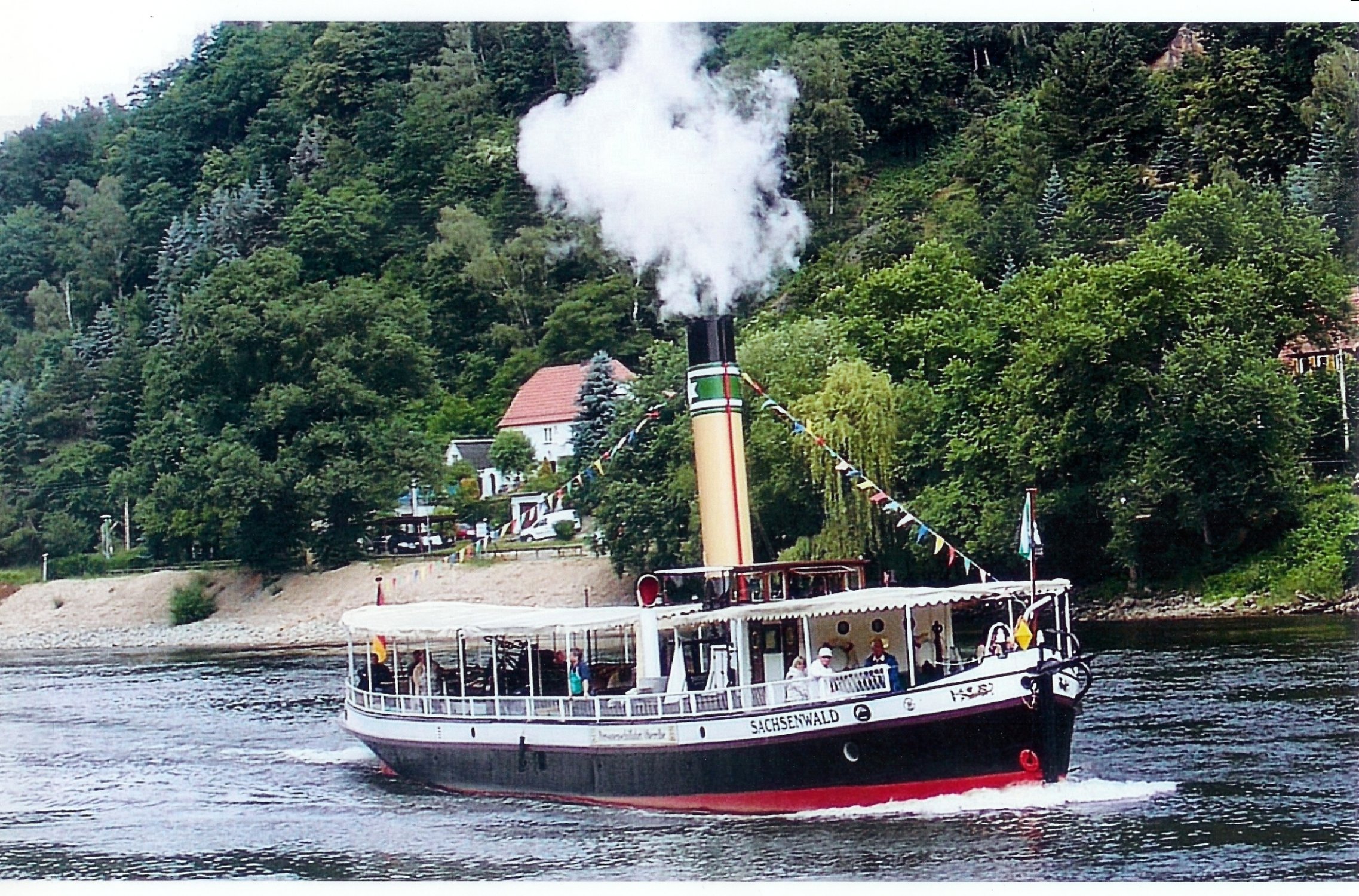 Inland Dagpassagiersschip / Partyboot - Beroepsschip - Staal - 1914