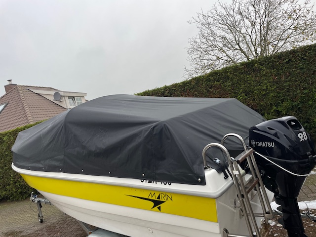 VAARKLAAR!! Star 450 met Tohatsu 9.8 PK  En Dekzeil — foto 14 van 15