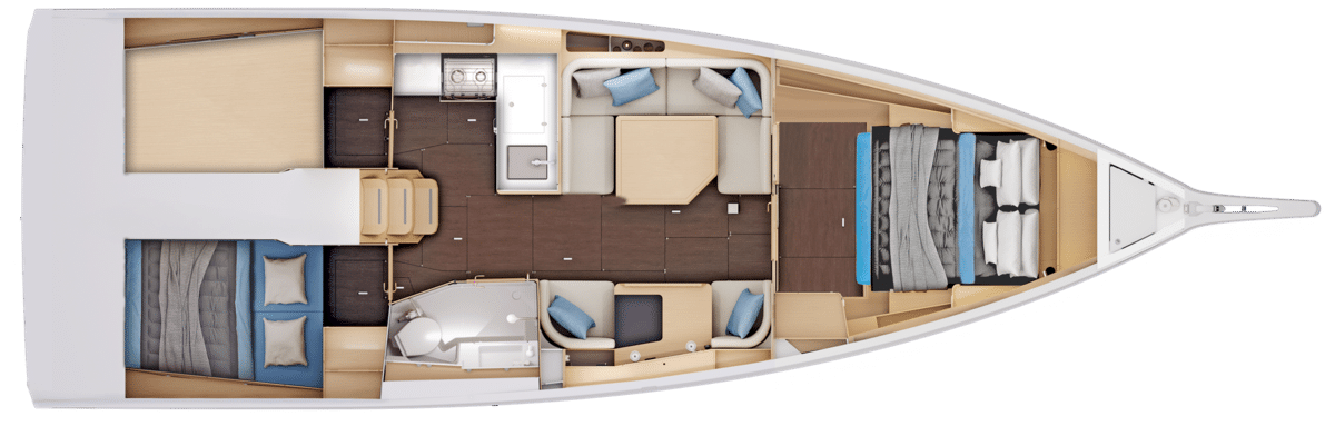 Jeanneau Sun Odyssey 415 — foto 8 van 12