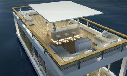 Houseboat The Yacht House 40 - Foto 3