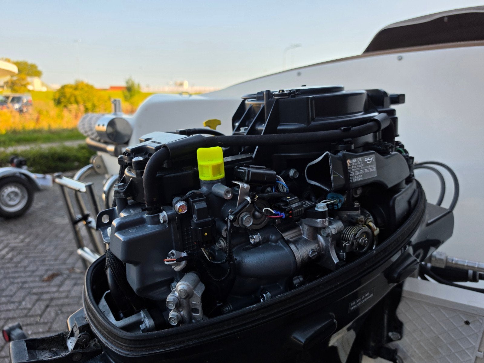 Prachtige Unique 480 Deluxe + Suzuki 15PK — foto 16 van 16