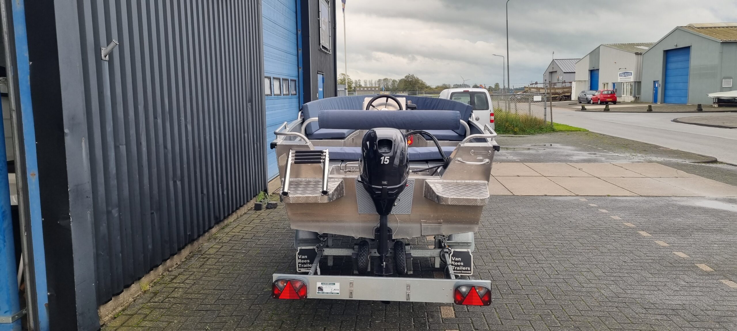 Qwest 451 + Tohatsu 15 PK EPL NIEUWSTAAT! — foto 7 van 12
