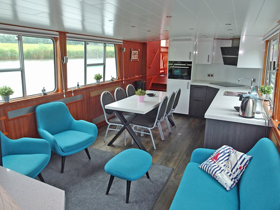 Luxe Varend Woonschip Rijn gecertificeerd — foto 31 van 71