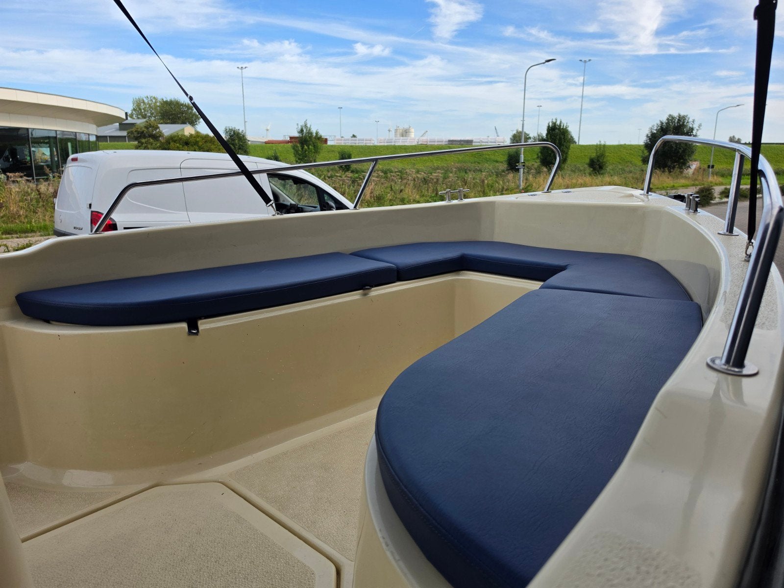 Snelle Freedom 515 + Parsun 40PK *2019* Powertrim-Biminitop — foto 14 van 14