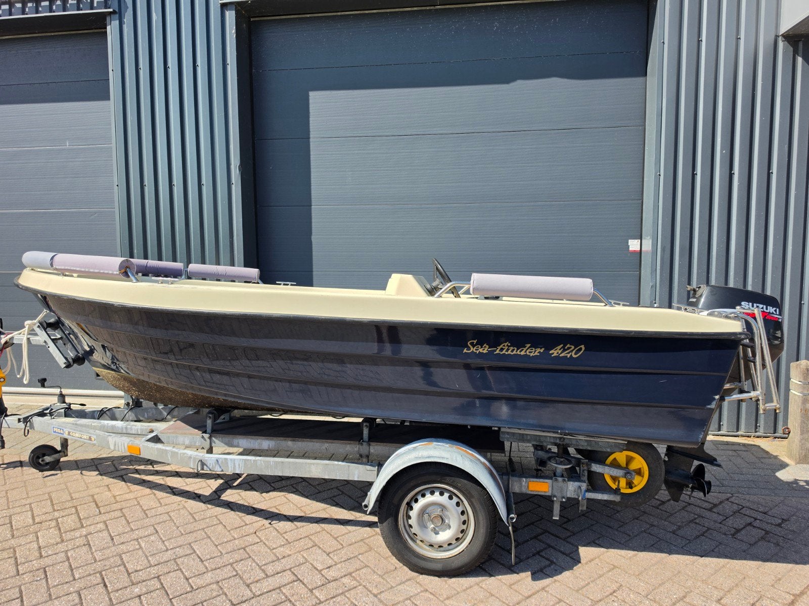Nette Sea-Finder 420 | Sloep | Suzuki 9,9PK 4 Takt — foto 5 van 9