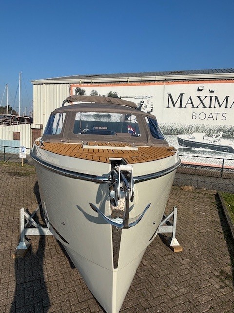 Maxima 740 Tender, 150pk Honda, Boegschroef, Electronica/Navigatie, Agaatgrijs — foto 12 van 12