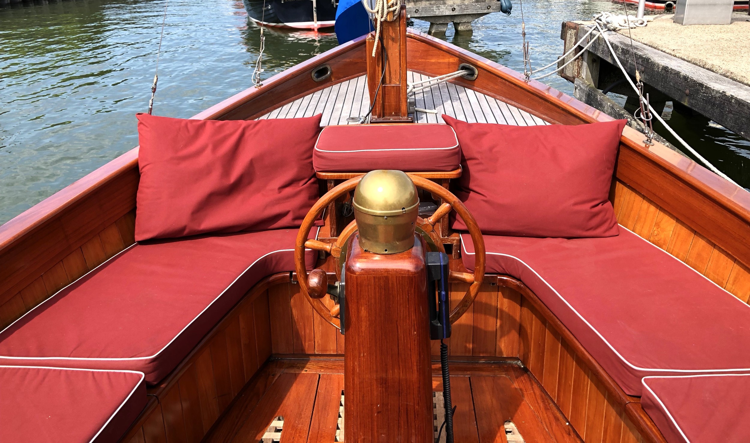 Scherpel Kajuitsloep Teak/ Mahonie — foto 5 van 24