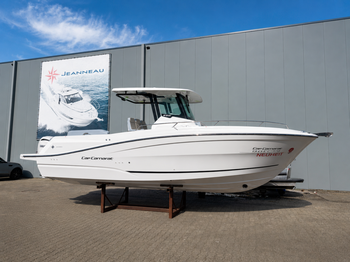 Jeanneau Cap Camarat 9.0CC S2 nieuw model! Dit schip is aanwezig op de Yamaha stand van hiswa te water 2026. — foto 1 van 33