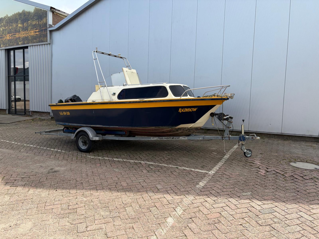 Polyester Kruiser incl. trailer & 60PK Mercury — foto 2 van 23