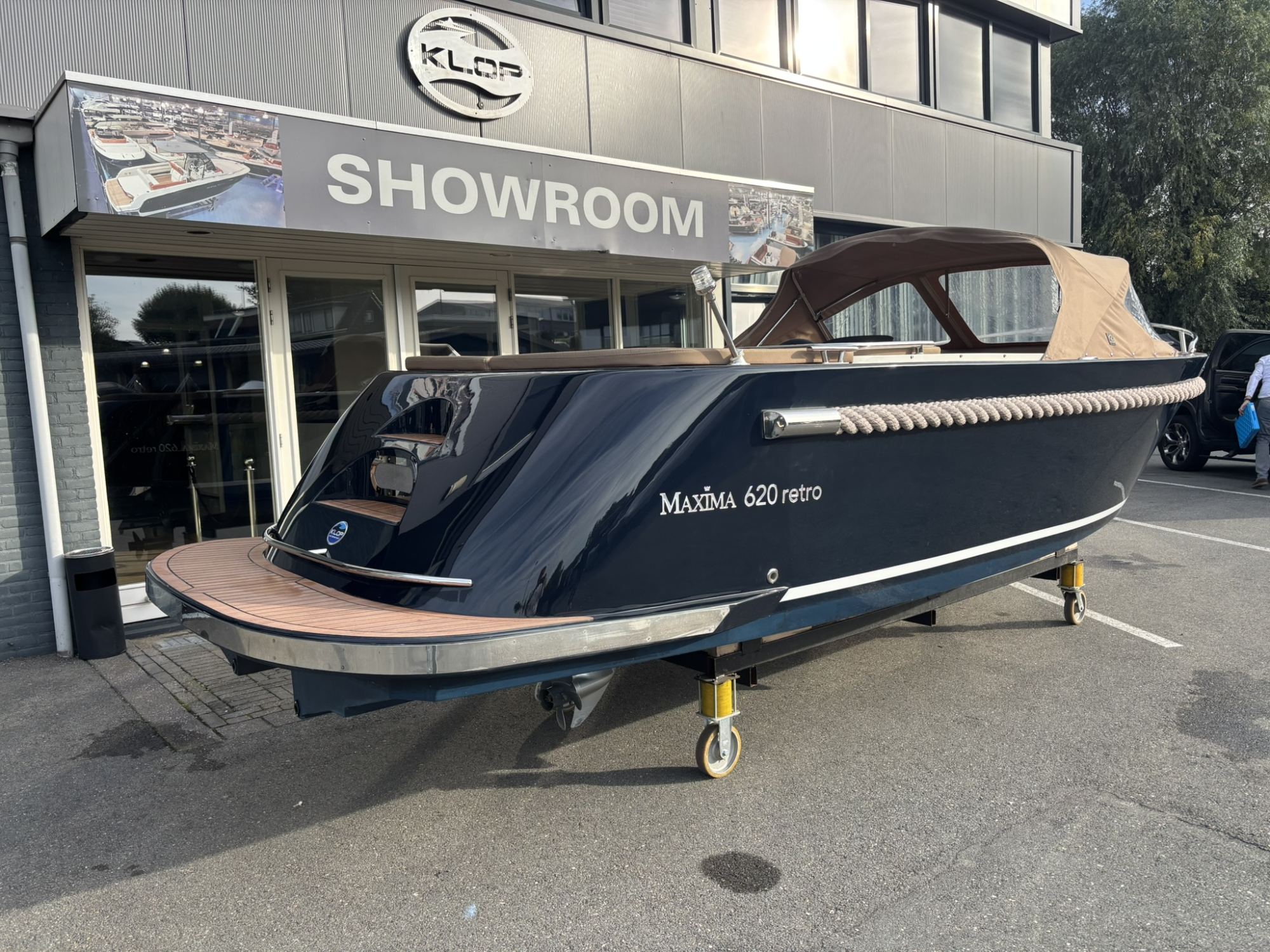 Maxima Boats 620 Retro donkerblauw met Honda 40 pk - 2022 — foto 2 van 13