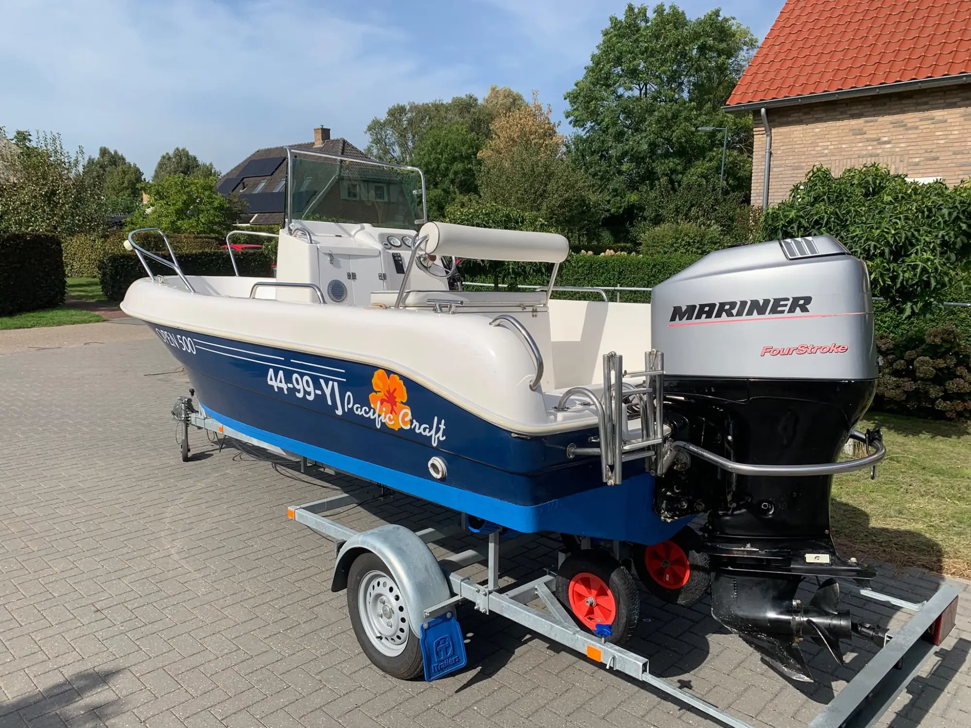 Pacific craft 500 open mariner 90pk 4takt  — foto 4 van 25