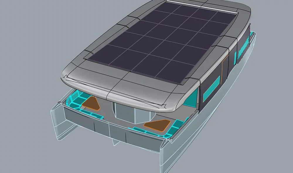Maison Marine Smart 40 Houseboat - Foto 7