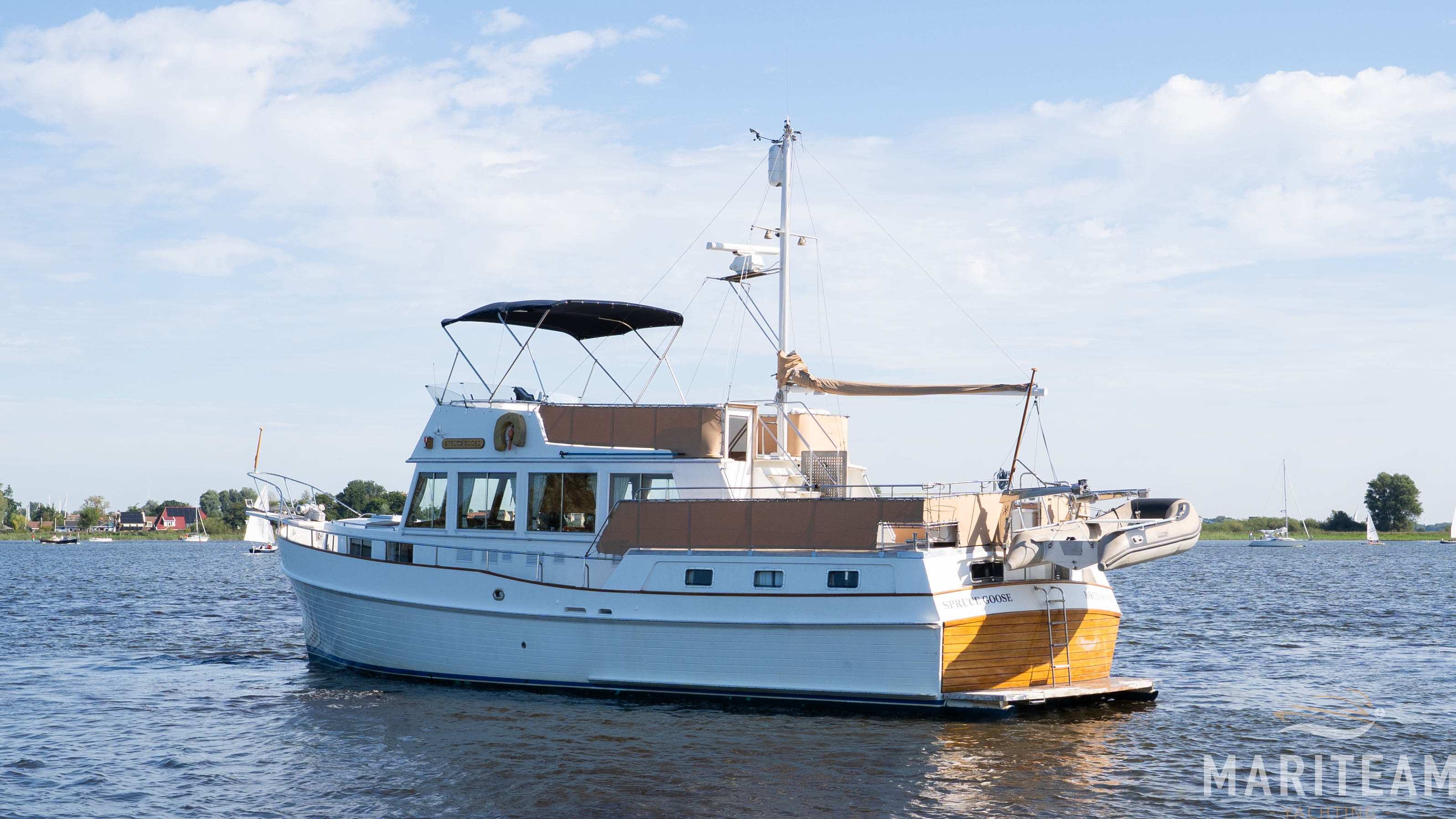 hoofdmotor(en): Grand Banks 49 Motoryacht 'Spruce Goose' — foto 4 van 7