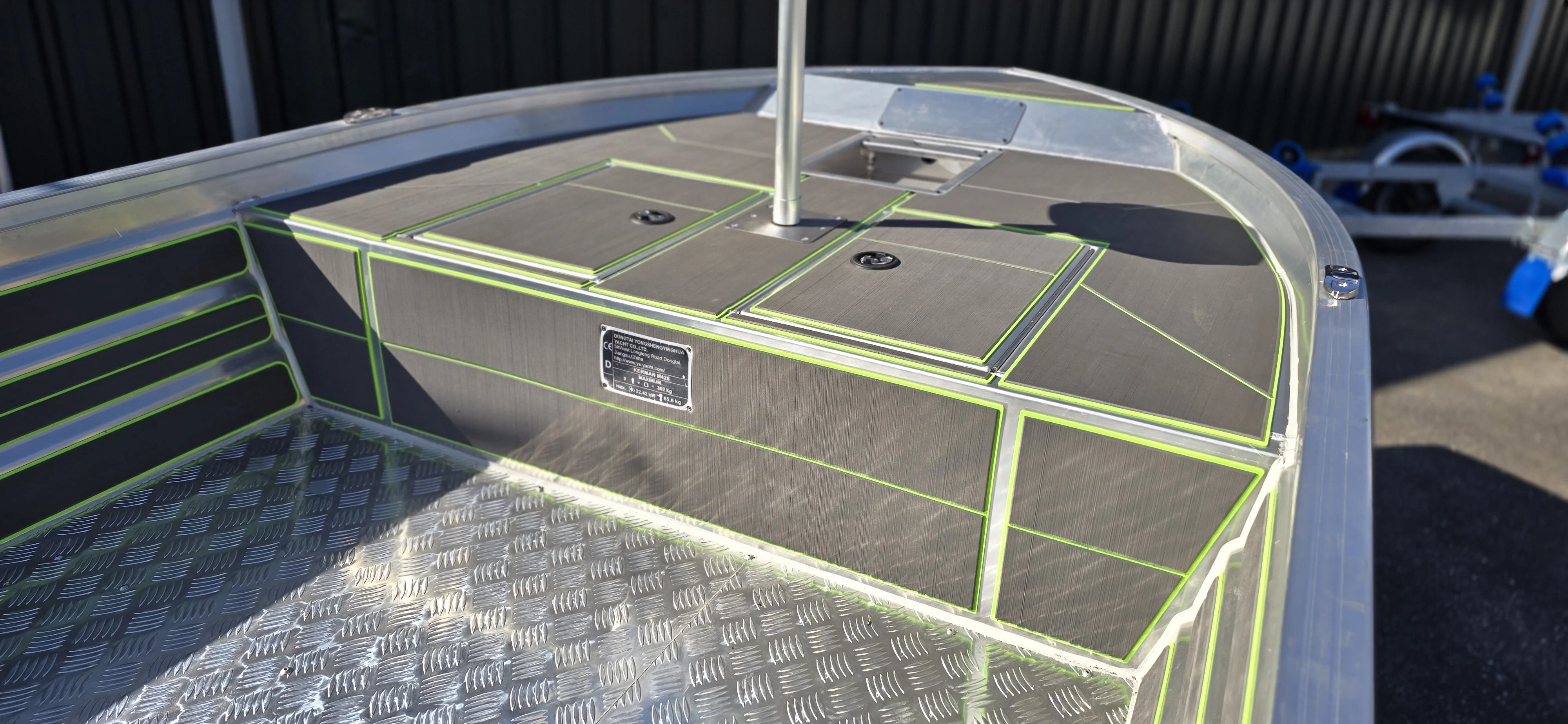 kerman 428 aluminium visboot – WS Vertrouwen — foto 6 van 12