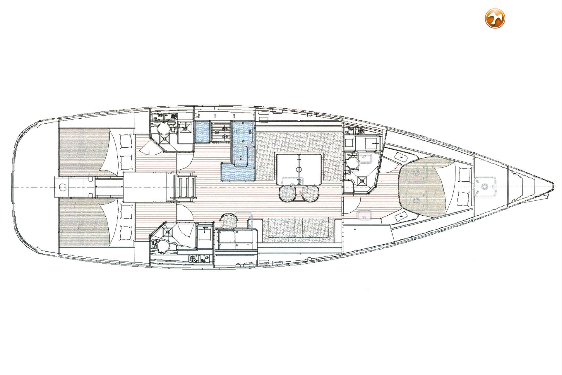 Dufour 485 Grand Large — foto 39 van 39