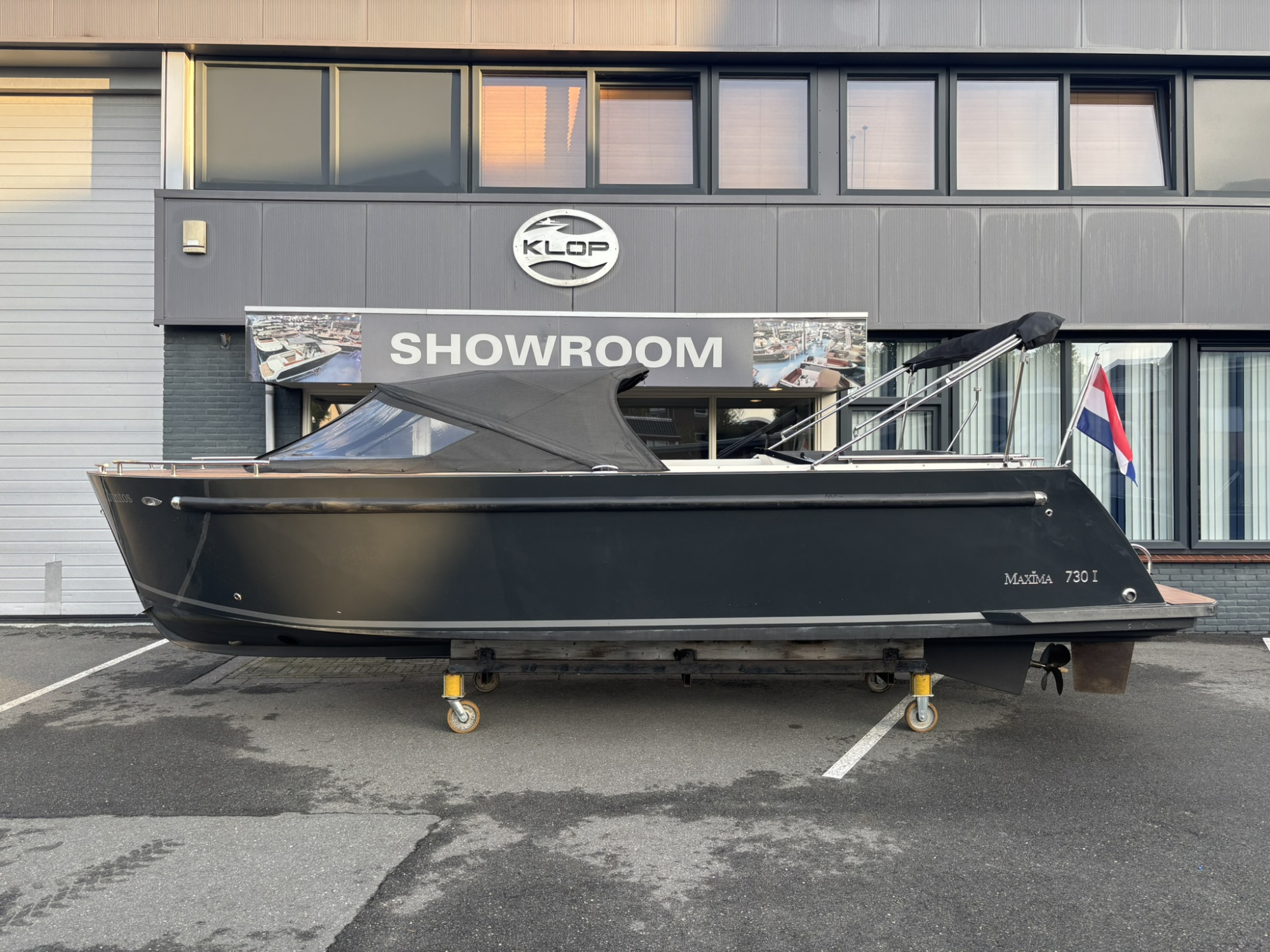 Maxima Boats 730I met Vetus 42 pk Diesel op voorraad! — foto 1 van 15