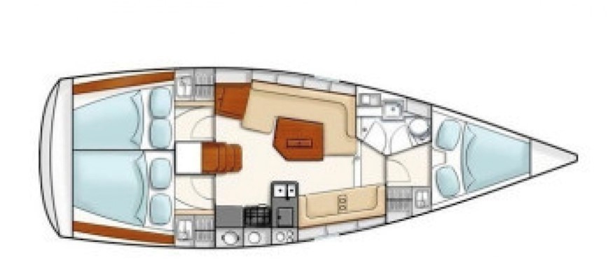 Hanse 350 — foto 15 van 65
