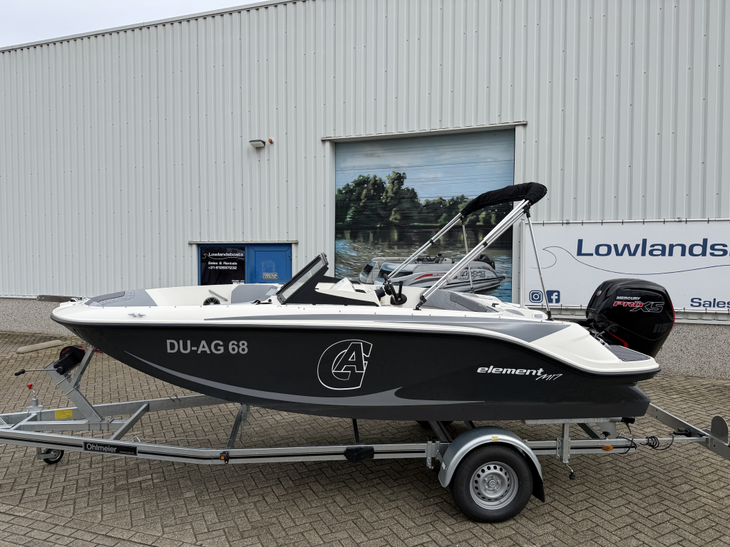 Bayliner Element M17 met Mercury 115pk Pro XS — foto 2 van 32