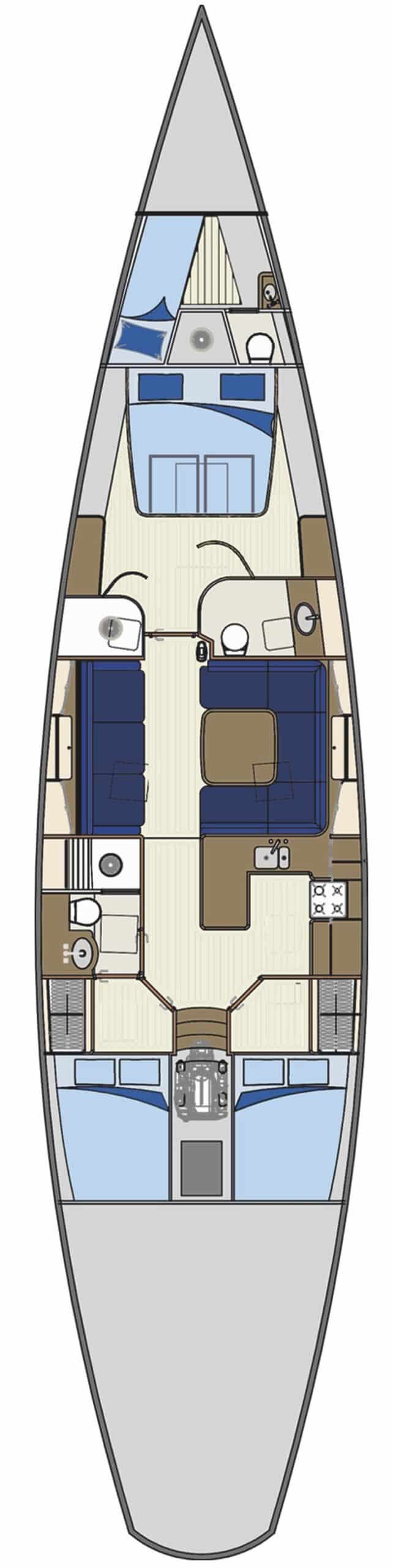 Leonardo Yachts Sailing the Eagle 70