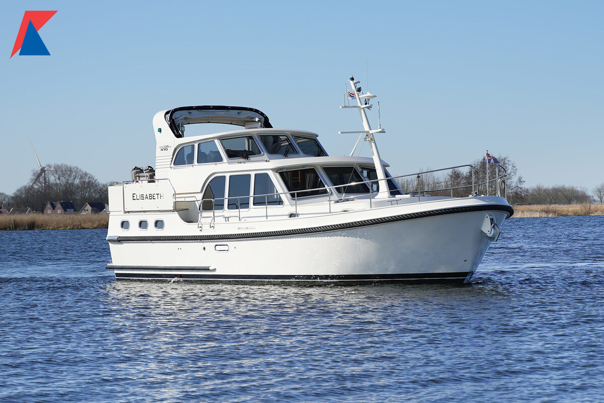 Linssen Grand Sturdy 410 AC Variotop met stabilisator