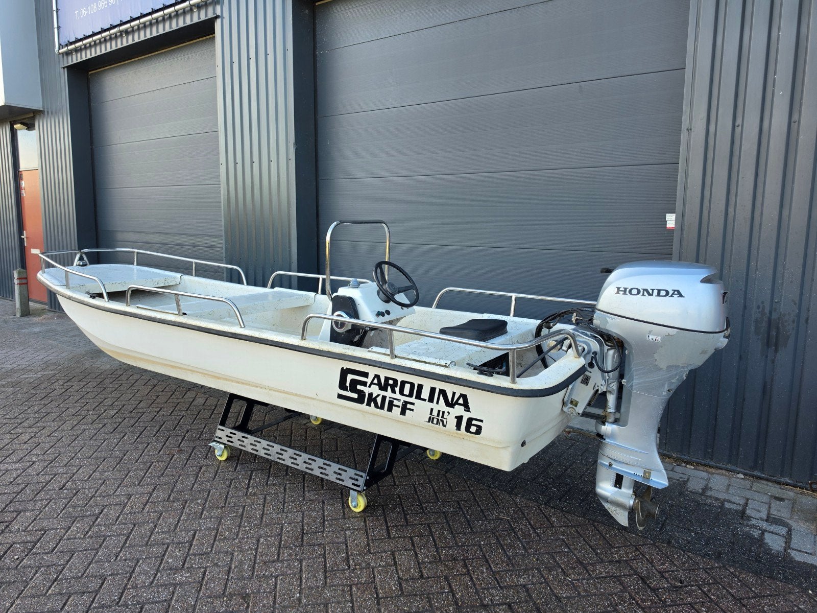 Carolina Skiff Lil'Jon 16 + Honda 20PK *POWERTILT* — foto 1 van 7