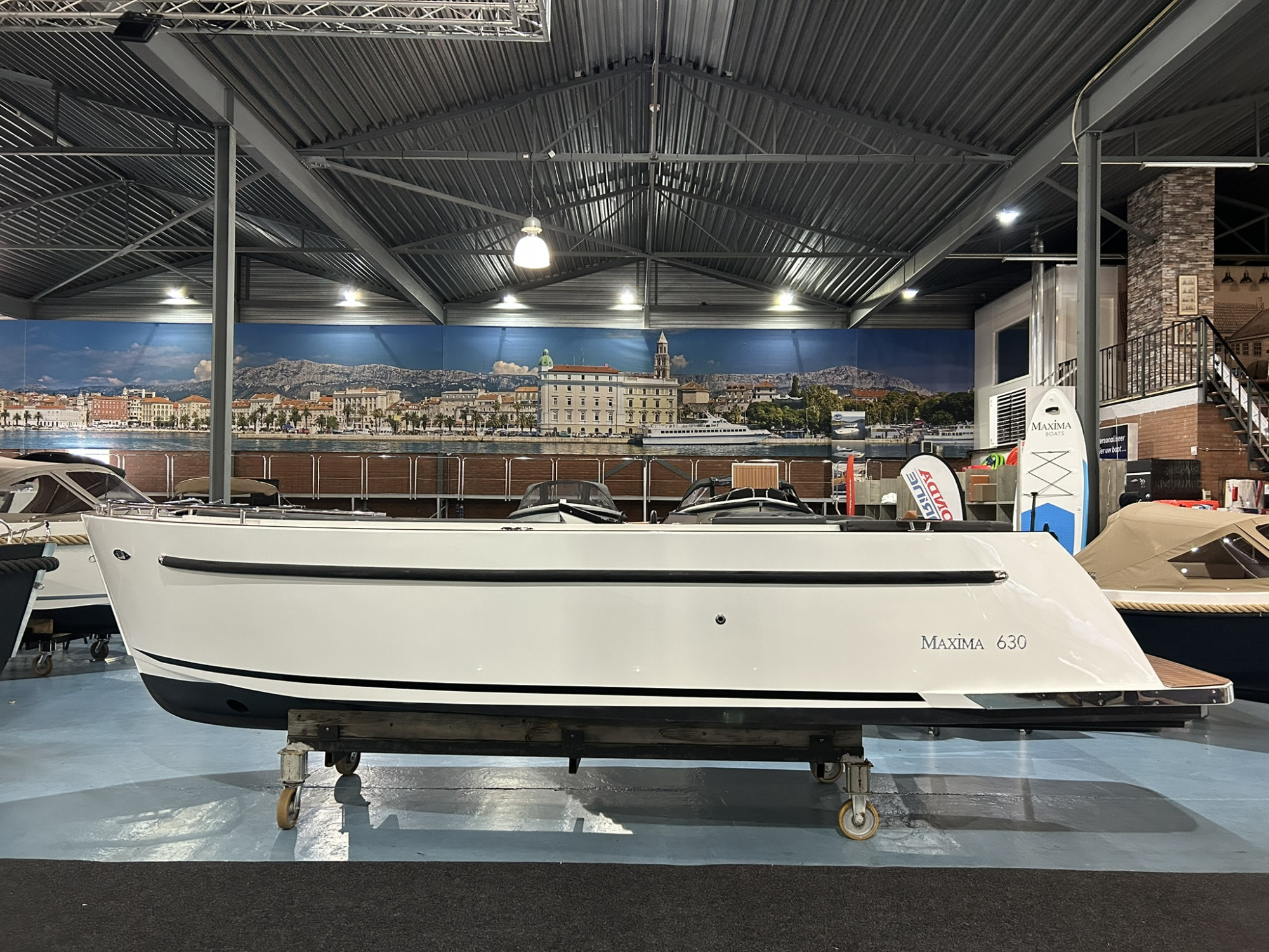 Maxima Boats 630 nieuw model wit - Op voorraad!