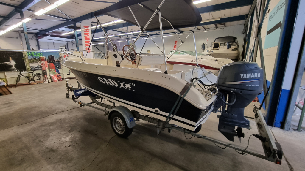 Cad 18 Open Met Yamaha F60EFI en trailer — foto 6 van 19