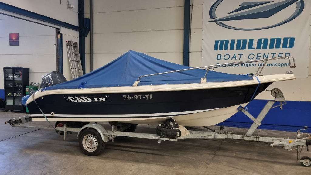 Cad 18 Open Met Yamaha F60EFI en trailer — foto 3 van 19