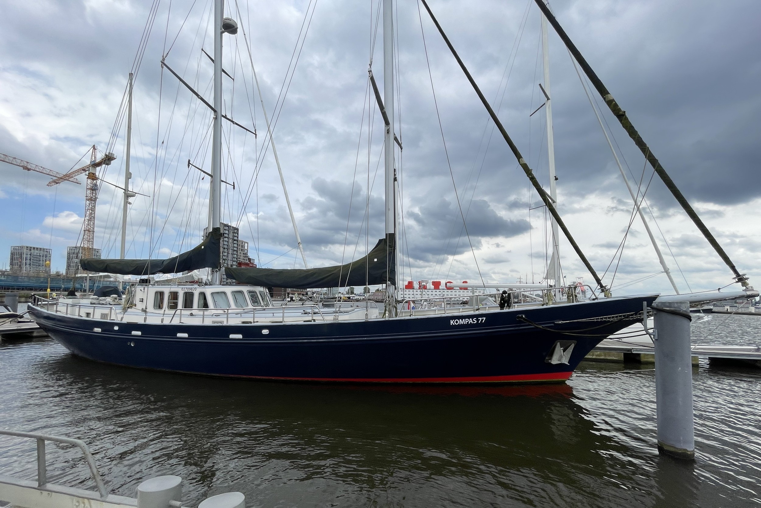 Dykstra Schooner 77, Midzwaard — foto 78 van 79