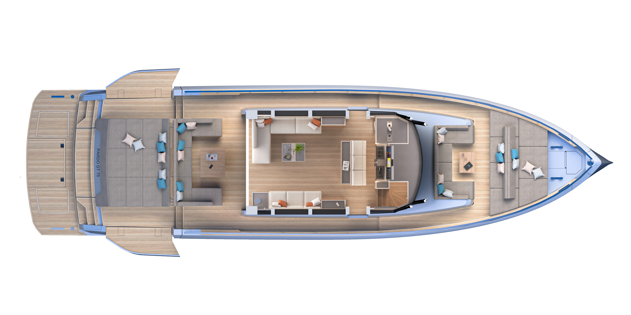 PARDO YACHTS GT 75 - NEW — foto 49 van 56