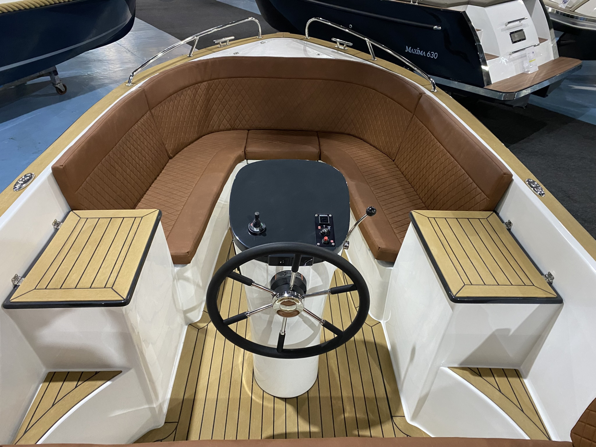Maxima Boats 620 retro MC zwartgrijs/wit - Op voorraad! — foto 5 van 5