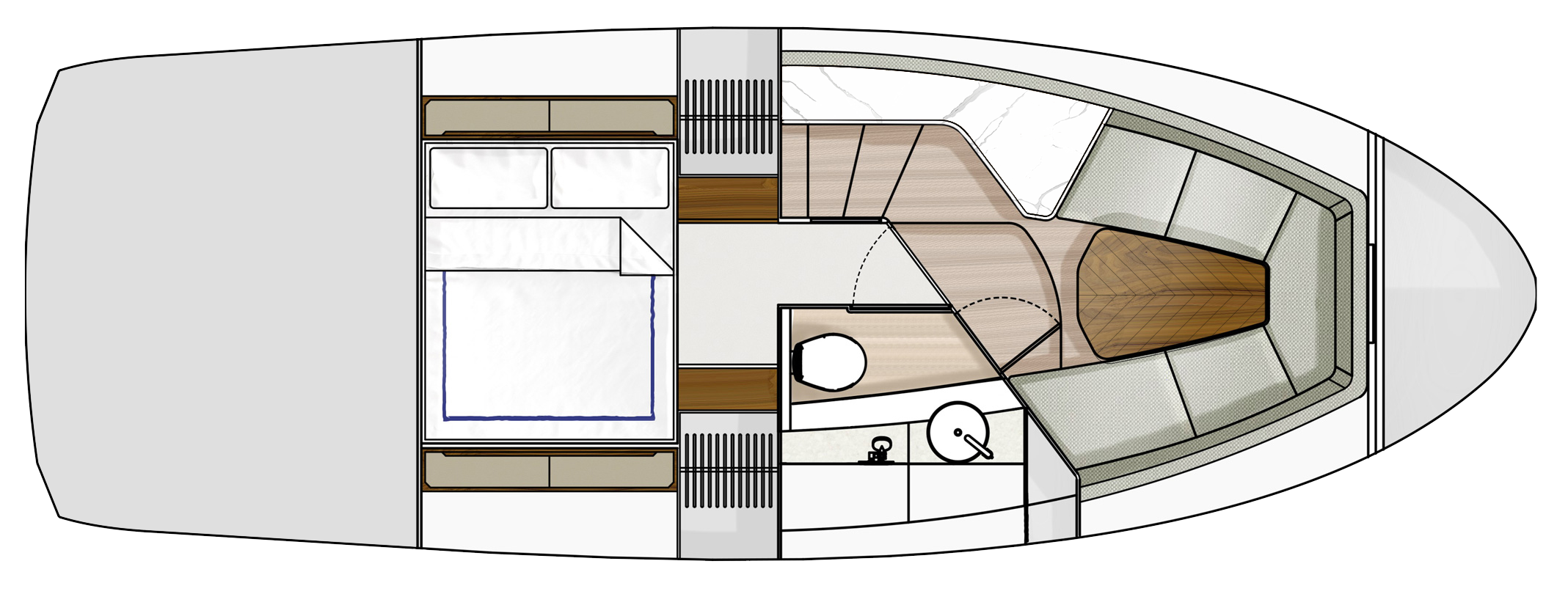 Fairline F-Line 33 Outboard — foto 26 van 31