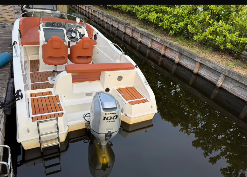 King  550 open Consoleboot – Honda 100 PK – compleet en direct vaarklaar — foto 4 van 7