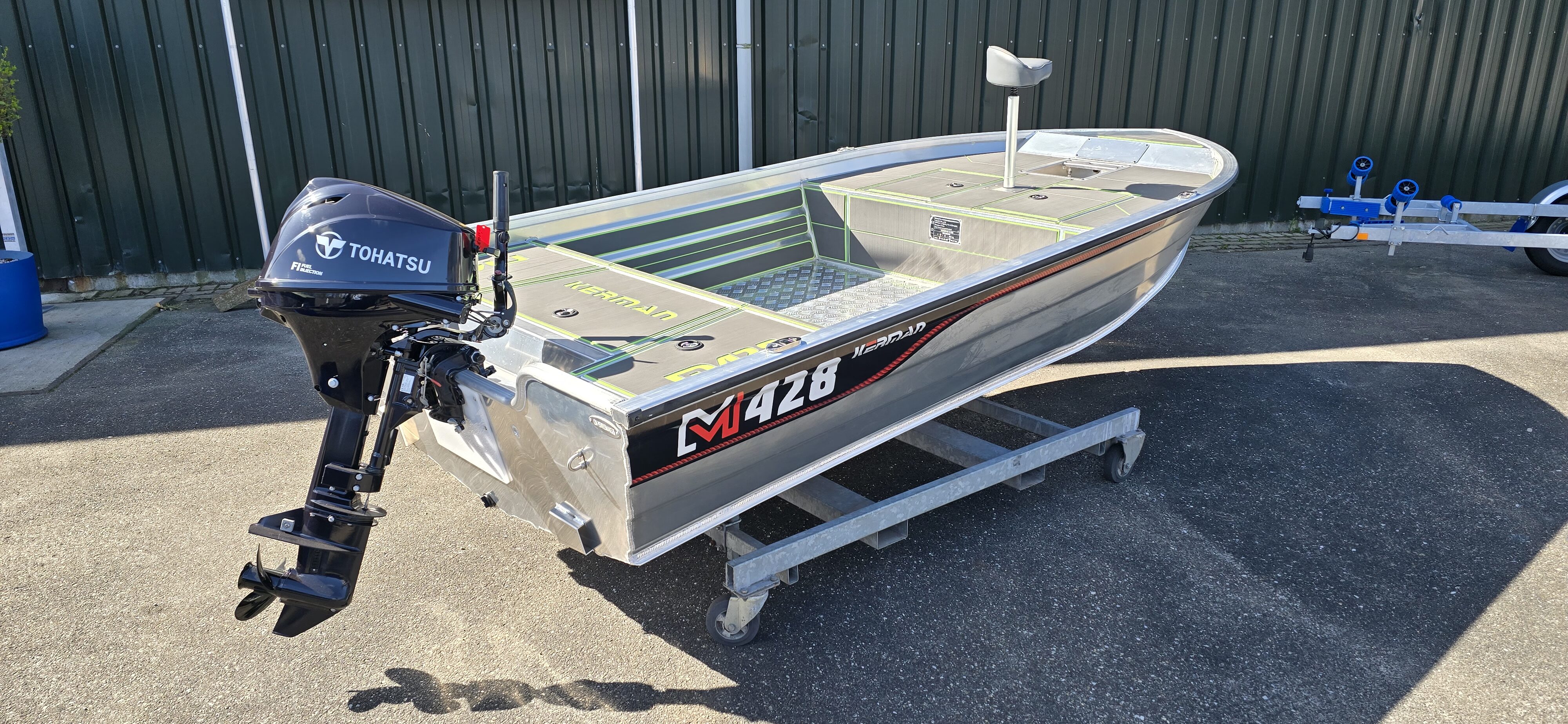 kerman 428 aluminium visboot – WS Vertrouwen — foto 4 van 12