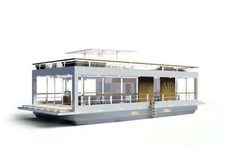 Houseboat The Yacht House 110 – modulaire woonboot 14,95m - Foto 4