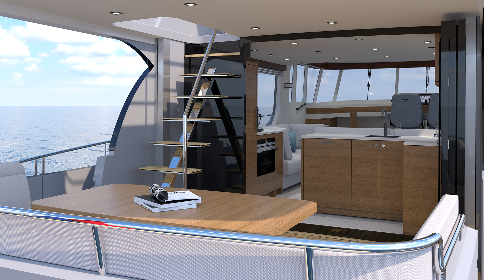 Boarncruiser 53 Ocean - Flybridge — foto 7 van 29