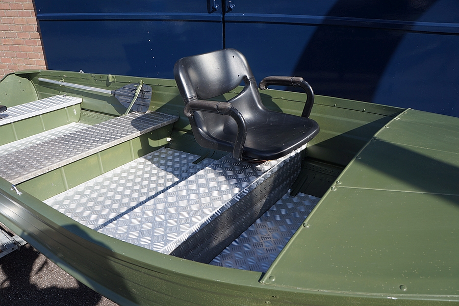 Aluminiun Visboot — foto 4 van 8