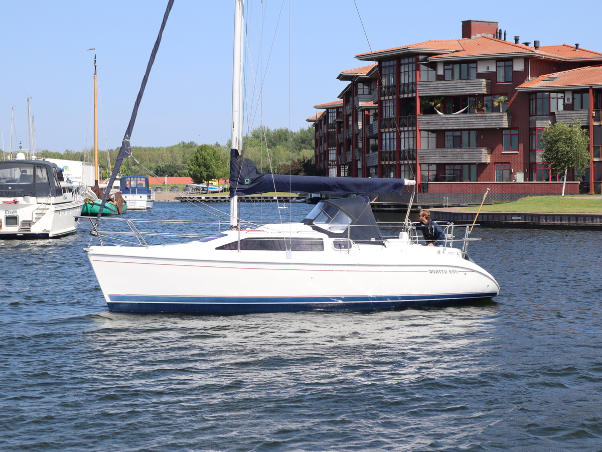 Hunter 280 Met stuurwiel