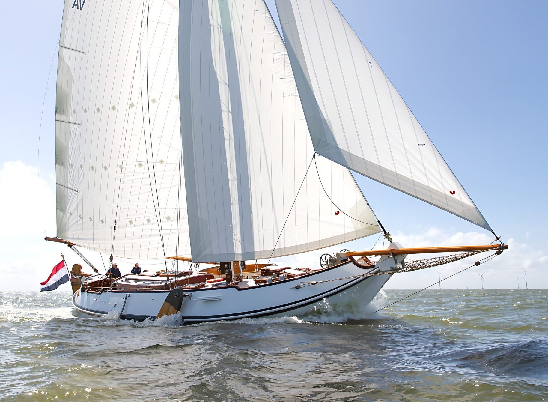 Hoek Design 61ft Schokker Fuga - 1996 — foto 1 van 1
