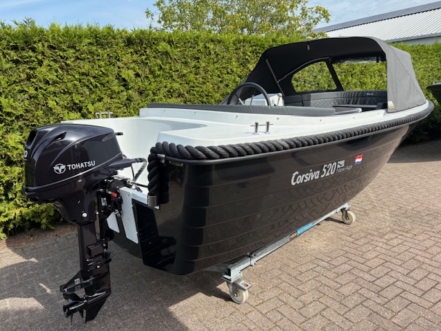 VAARKLAAR!! ACTIE!!! Corsiva 520 met Tohatsu 20 PK  En buiskap — foto 3 van 20