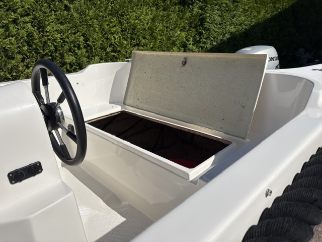 VAARKLAAR!! Twins 520 met Honda 20 PK en  Dekzeil — foto 15 van 18