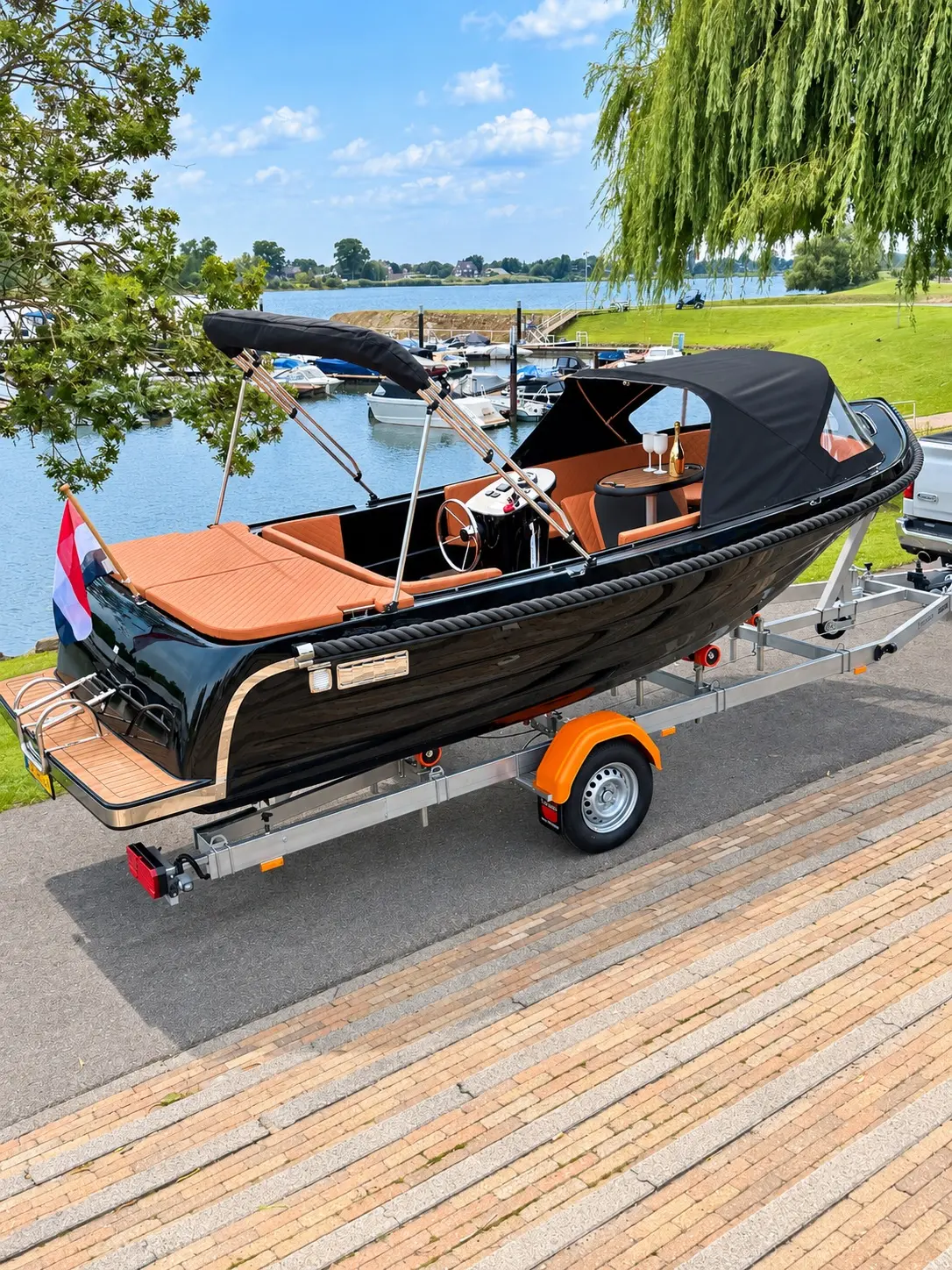 Maassloep 590 Honda 20pk nieuw full opties — foto 6 van 14