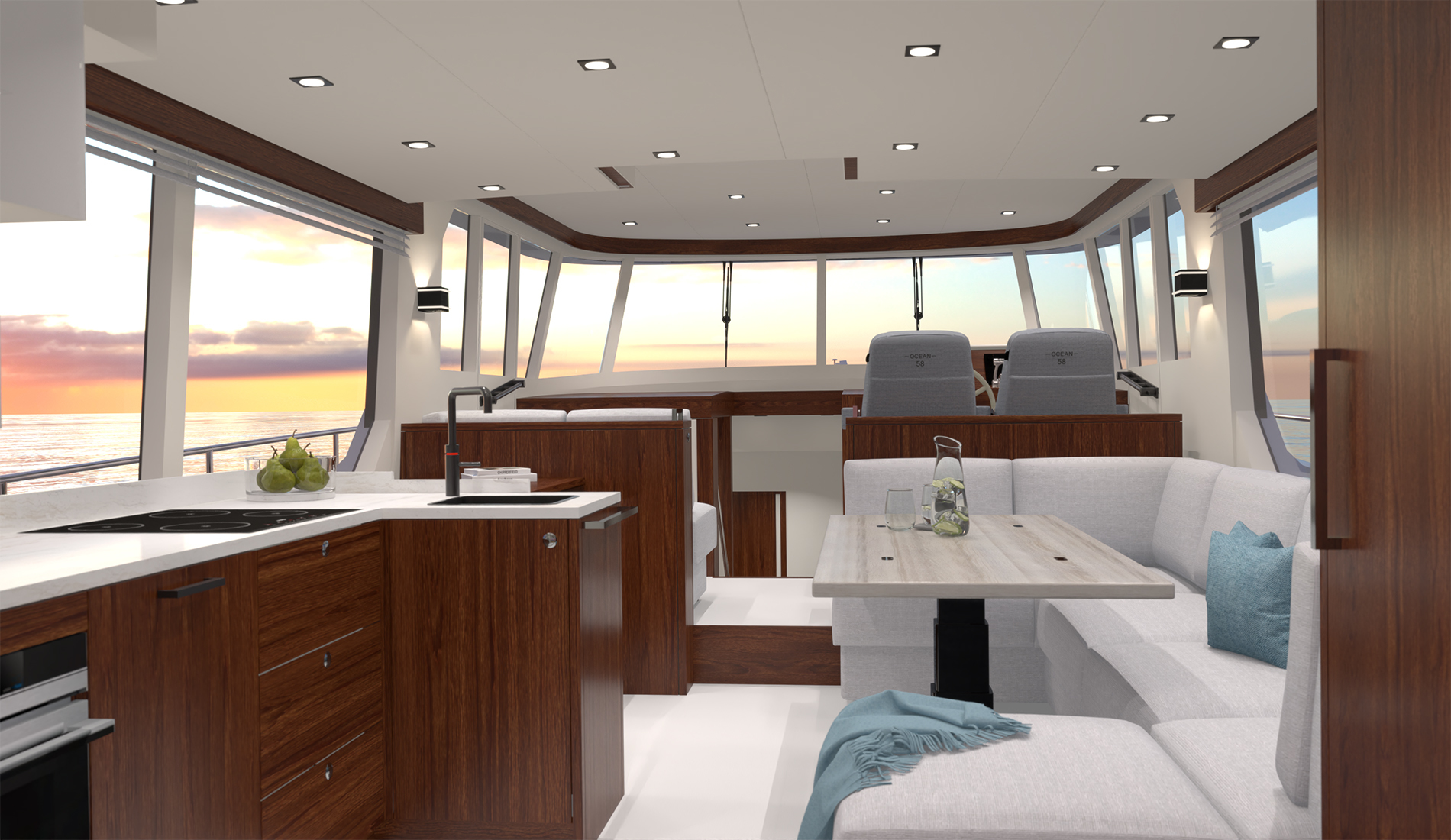 Boarncruiser 58 Ocean - Flybridge — foto 16 van 30