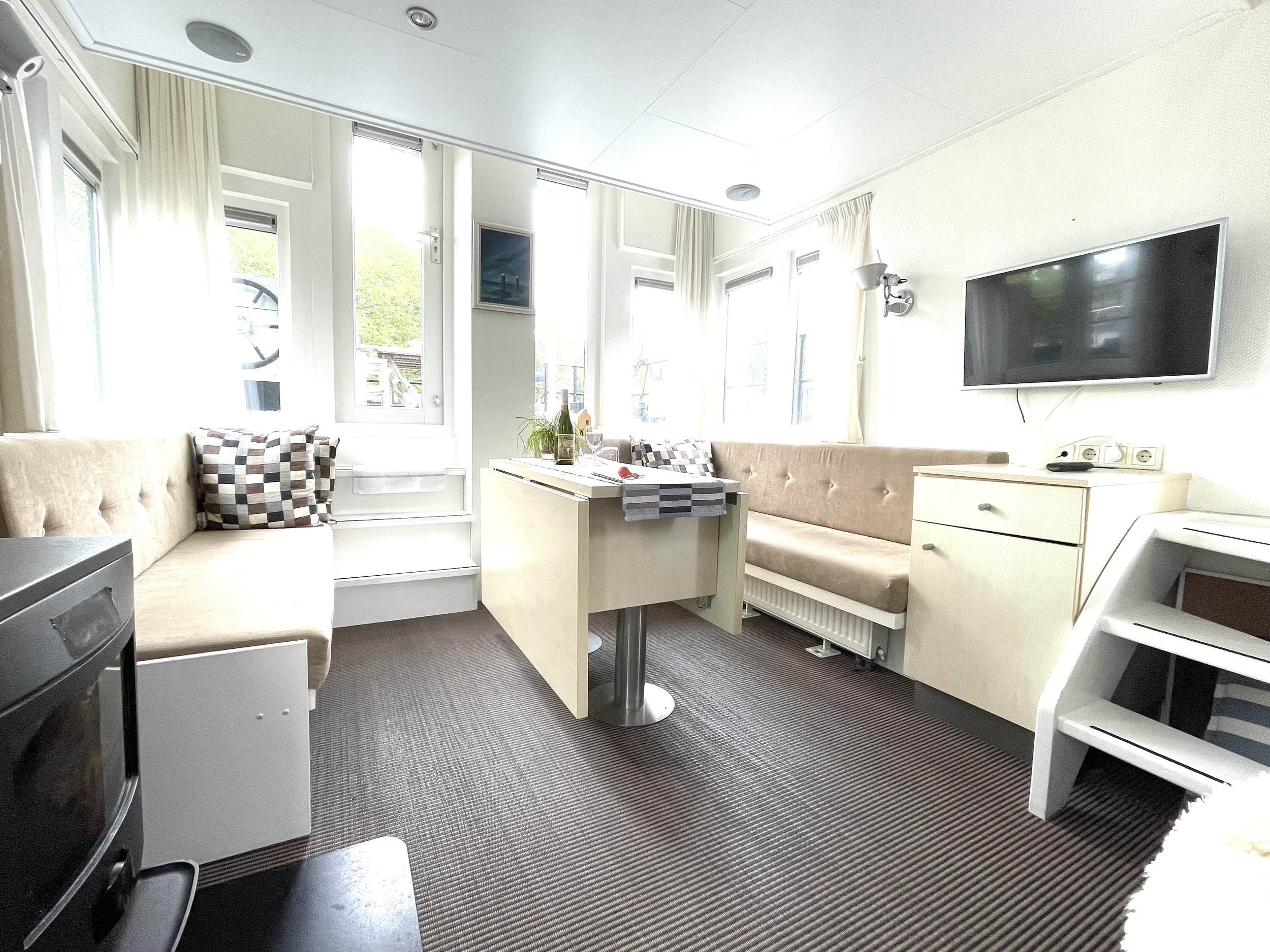 Prins Homeship 1350 Houseboat Flark Ligplaats Voorhanden — foto 13 van 31