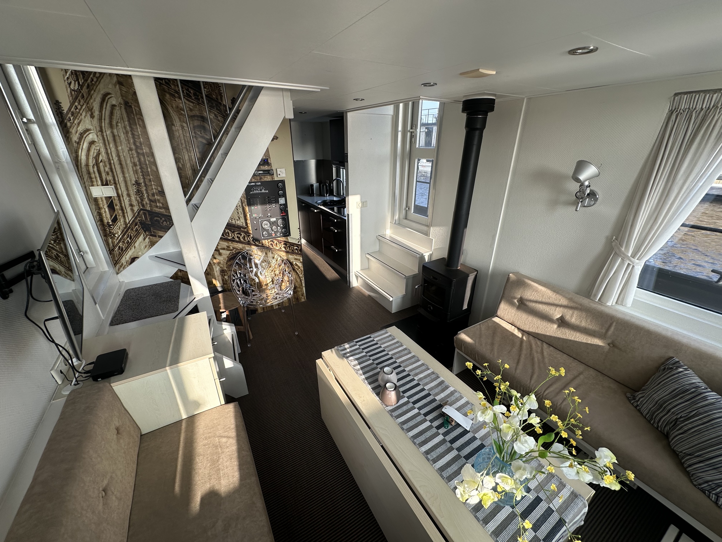 Prins Homeship 1350 Houseboat Flark Ligplaats Voorhanden — foto 7 van 31