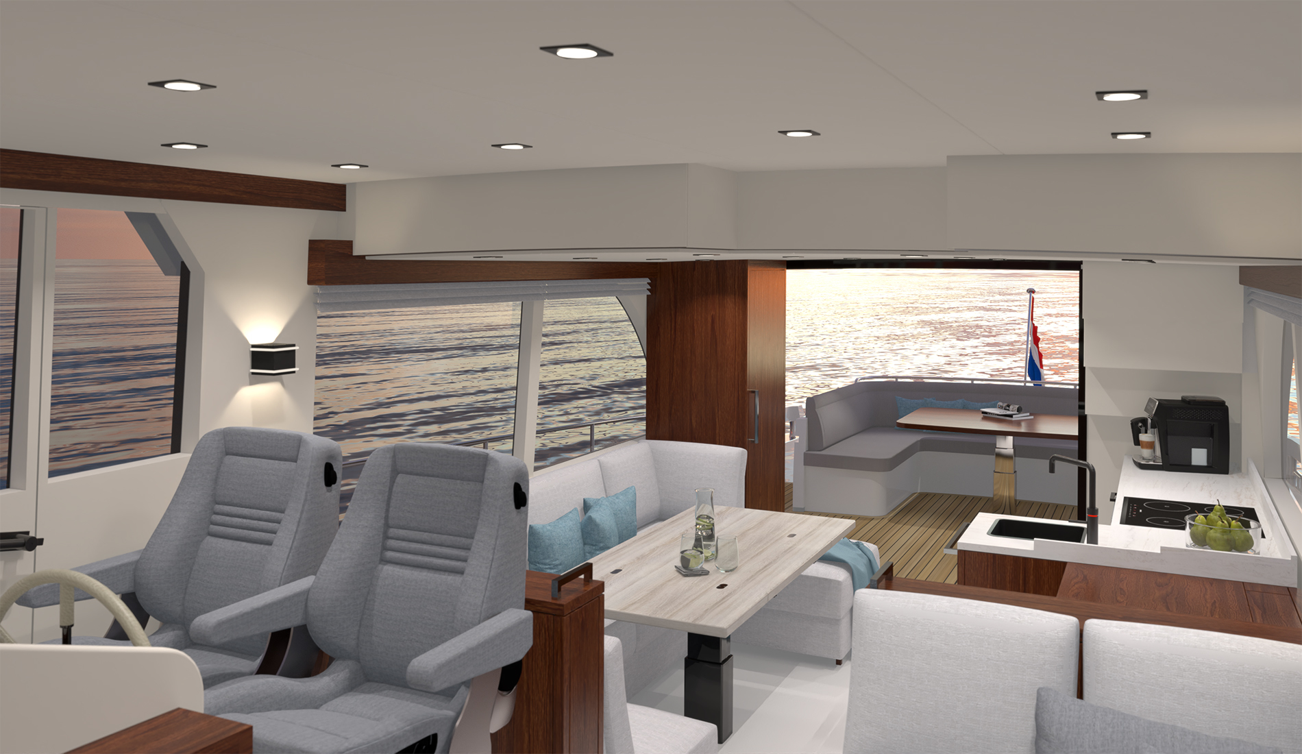 Boarncruiser 58 Ocean - Flybridge — foto 21 van 30
