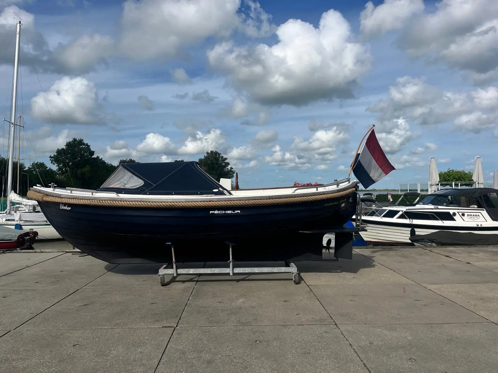 Makma pecheur Yanmar 29pk koopje weg is weg €14.950,- — foto 26 van 26