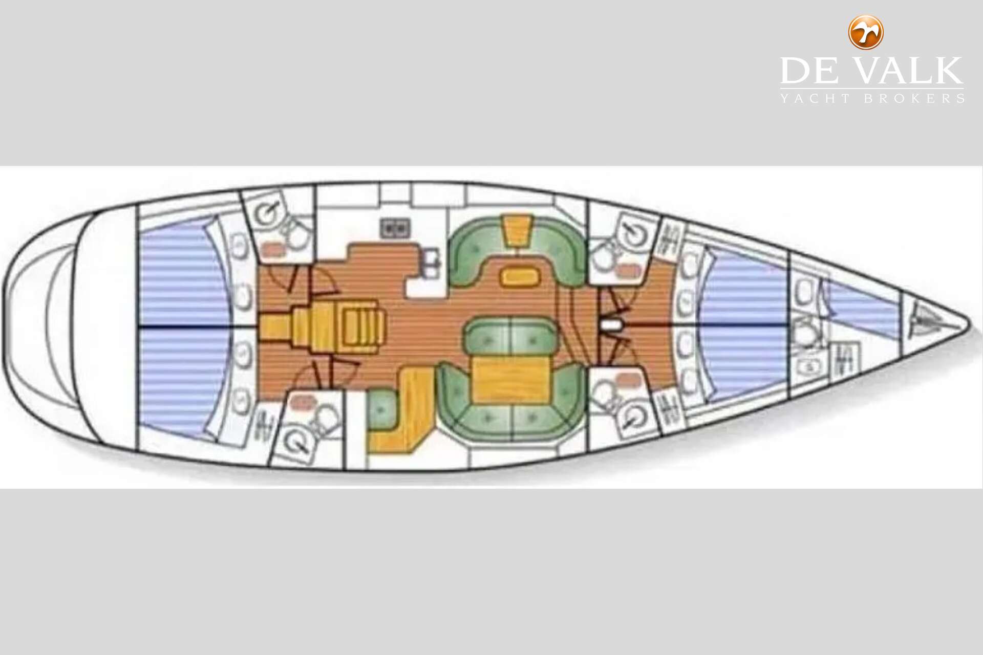 Jeanneau Sun Odyssey 54 DS — foto 38 van 42