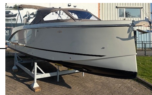 Maxima 740 Tender, 150pk Honda, Boegschroef, Electronica/Navigatie, Agaatgrijs
