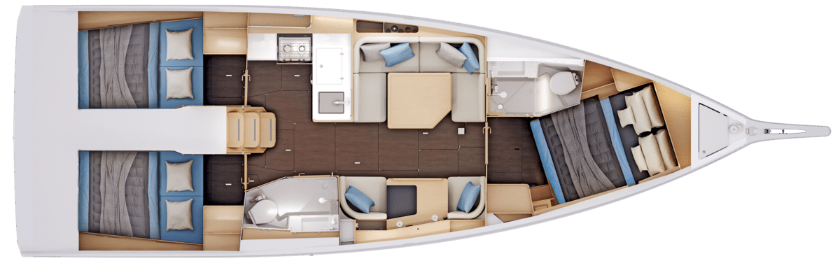 Jeanneau Sun Odyssey 415 — foto 9 van 12